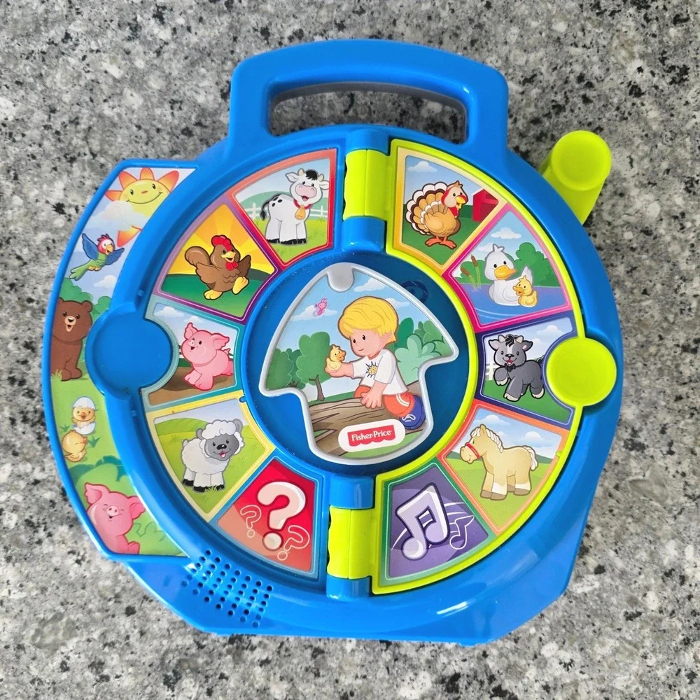 Fisher-Price Little People World of Animals See 'n Say‎ Interactive Toy DVP80